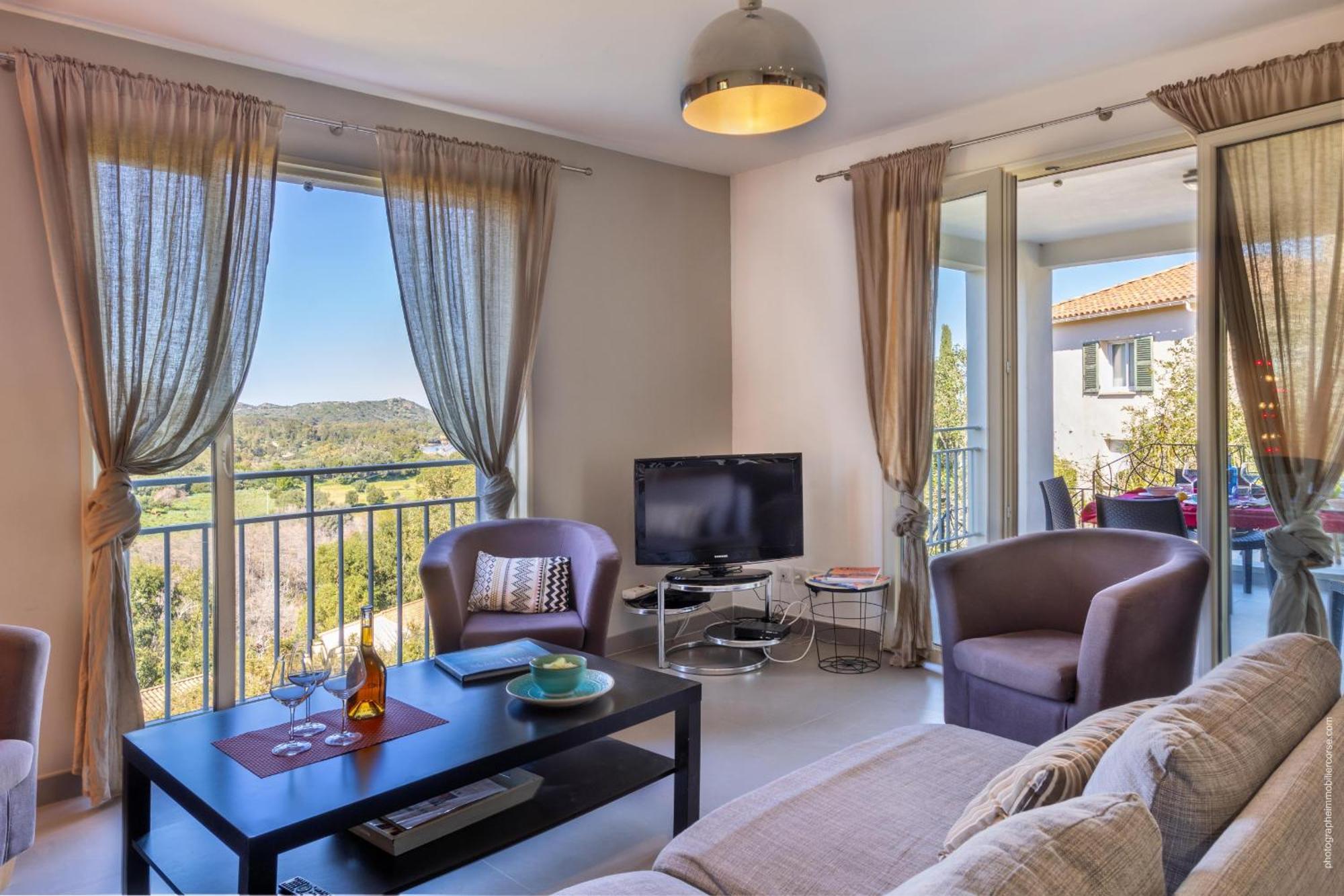 Appartement Vue Mer Fromontica Saint-Florent  Exterior foto